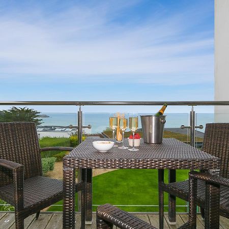 Ferienwohnung Far Cliffs St Ives Exterior foto