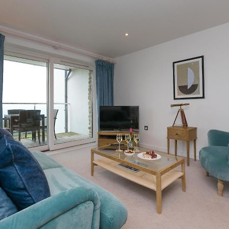 Ferienwohnung Far Cliffs St Ives Exterior foto