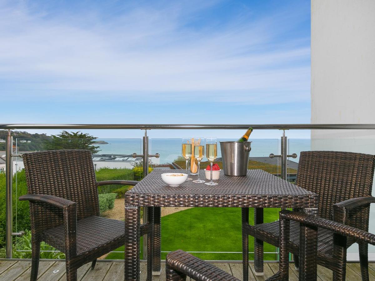 Ferienwohnung Far Cliffs St Ives Exterior foto